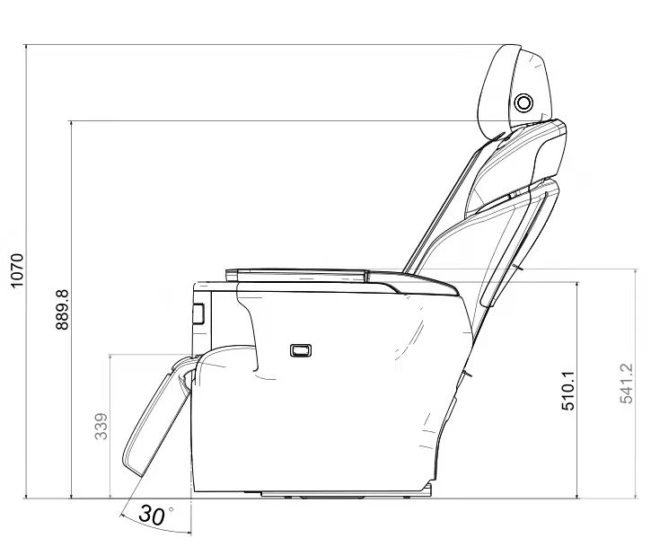 Electric Luxury car seat