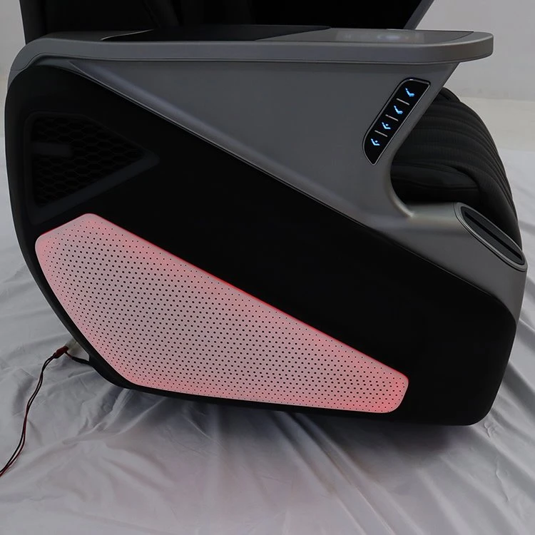 Seat detail picture - red light side panel Seat detail picture - red light side panel