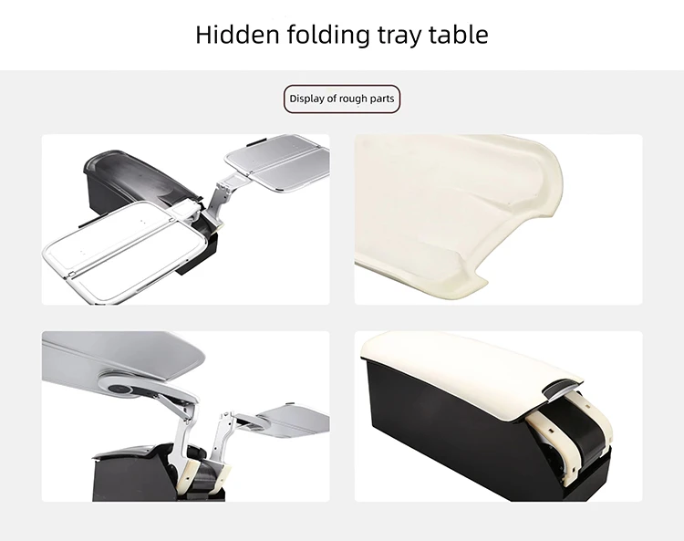 Multifunctional armrest table with hidden folding table-Hairy embryo pieces on display Multifunctional armrest table with hidden folding table-Hairy embryo pieces on display