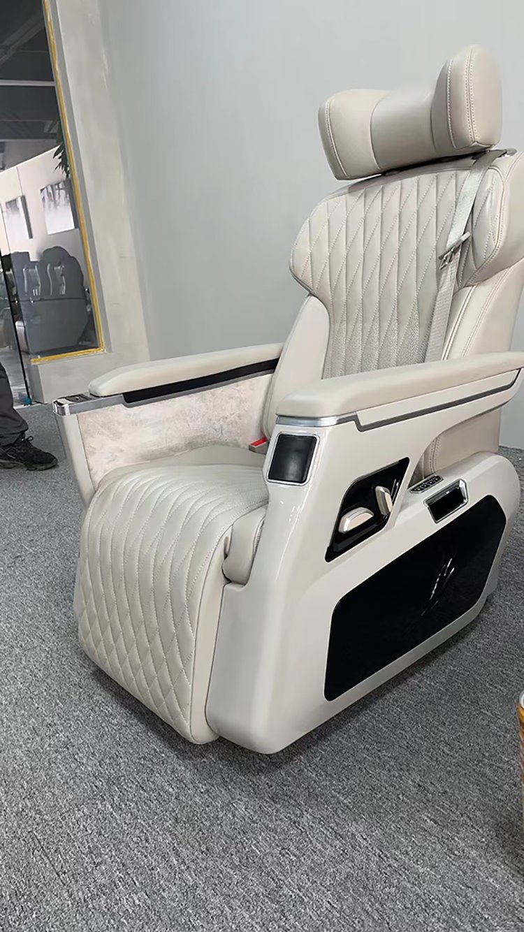 mpv middle row luxury rear swivel single seat