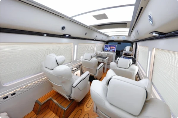 Premium Seats Installed in Coaster