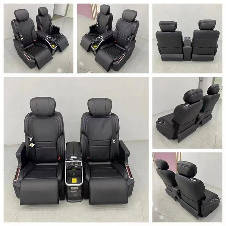 VIP Leather Luxury suv Car rear Seats with arm rest