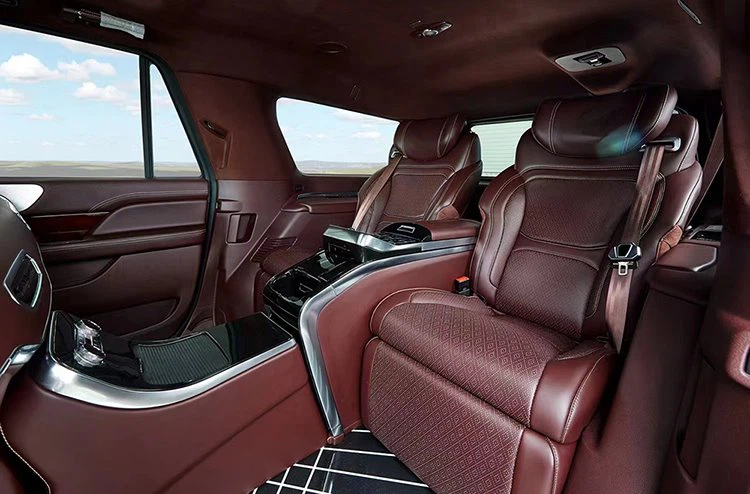Lincoln Navigator Interior Upgraded With Luxury VIP Seats