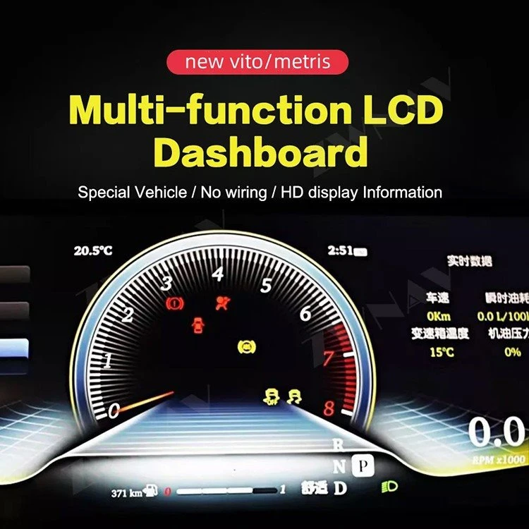 lcd screen for car dashboard