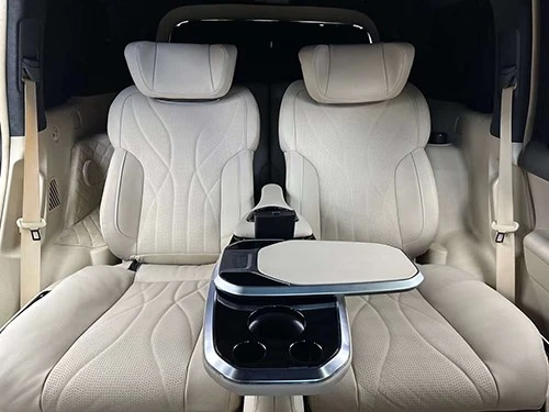 product-500-375 Toyota Prado modified luxury rear central armrest with small table VIP seat kit