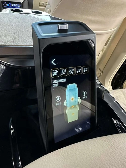 product-500-667 Hidden touchscreen on Toyota Prado's luxury SUV rear seat kit