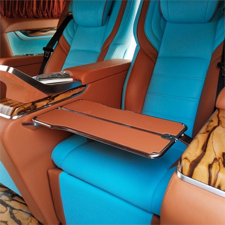 Luxury Van Rear Seat And Luxury Armrest Table
