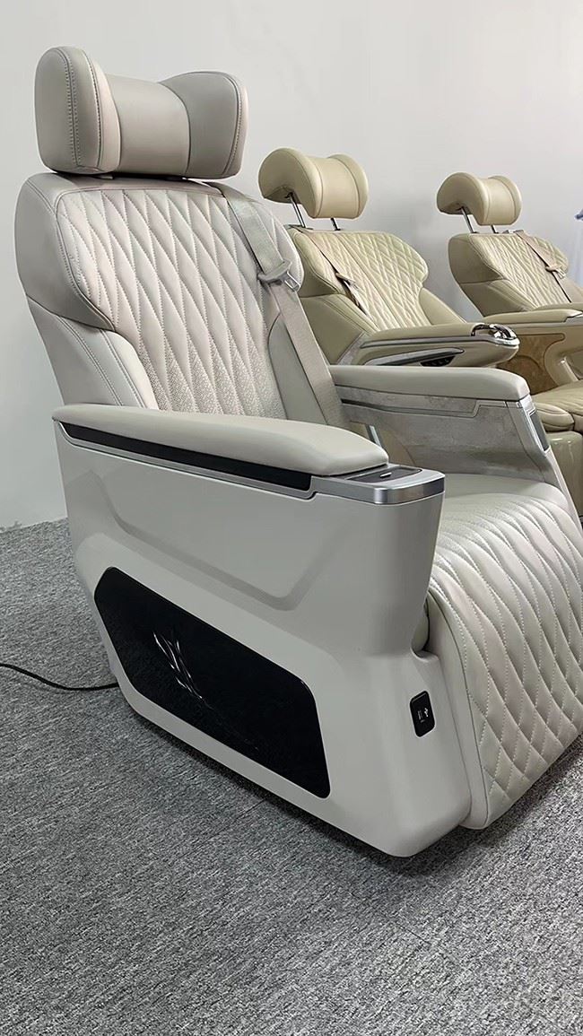 van airline seat