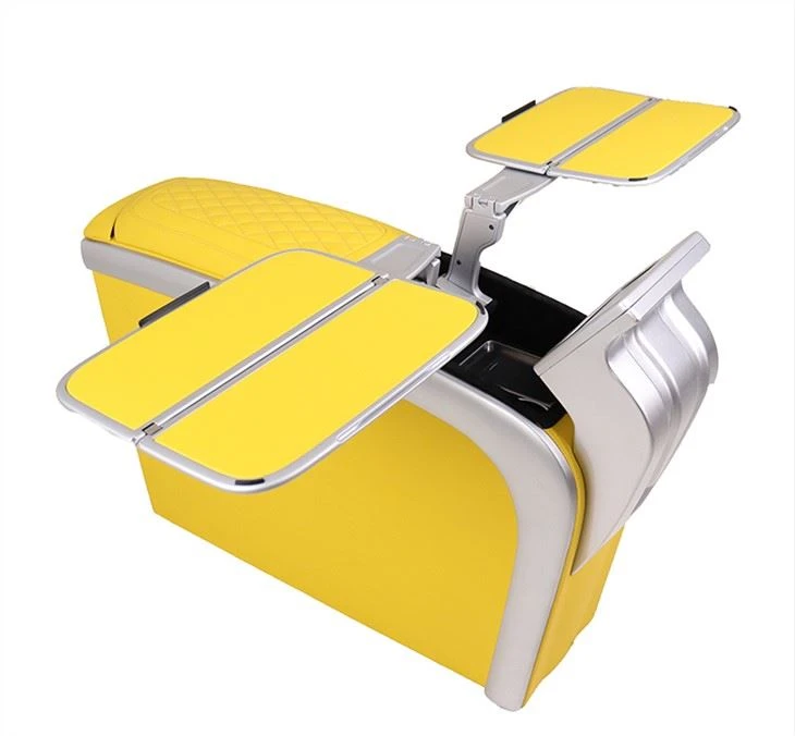 Multifunctional Armrest Table With Hidden Folding Table