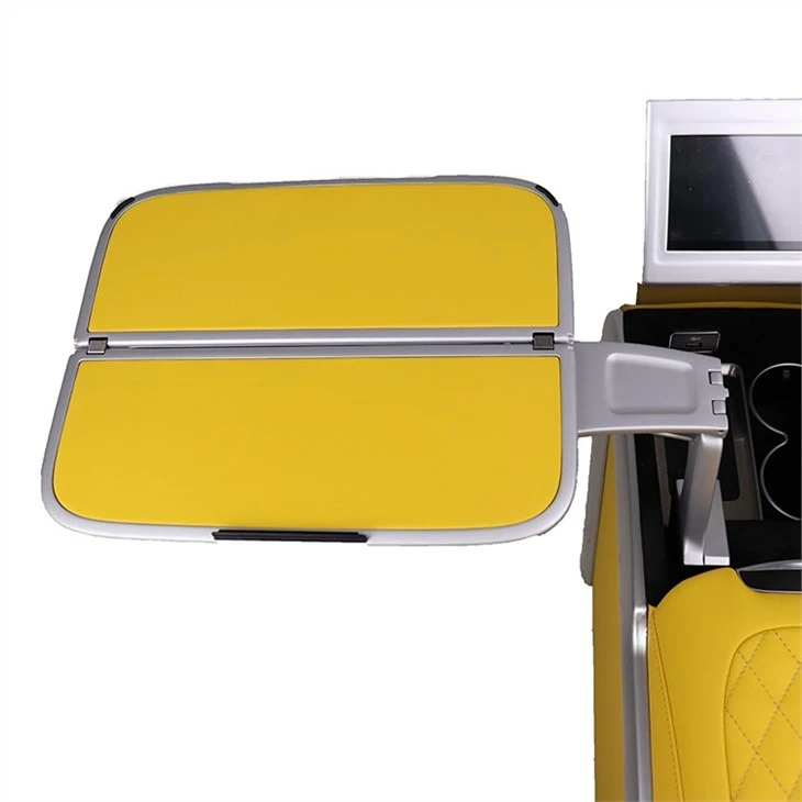Multifunctional armrest table with hidden folding table 4