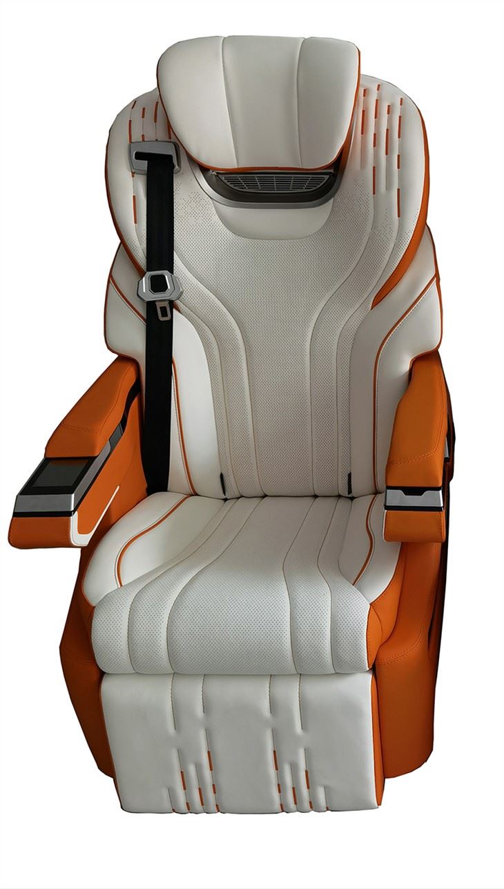 Multifunctional Luxury Van Seat With Separate Armrests And Leg Rests