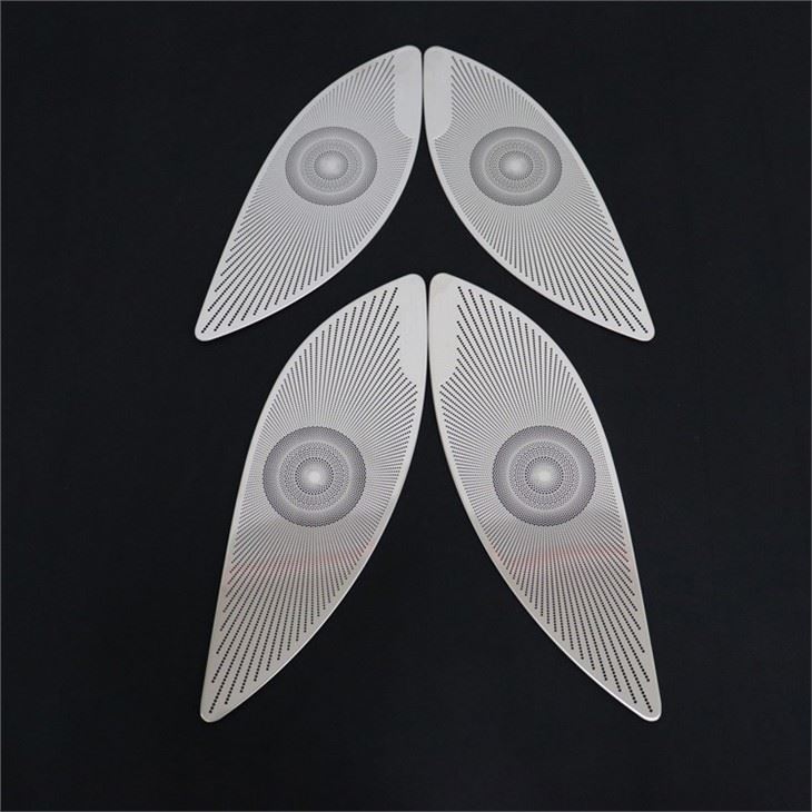 Stainless Steel Car Door Horn Cover trim (4)
