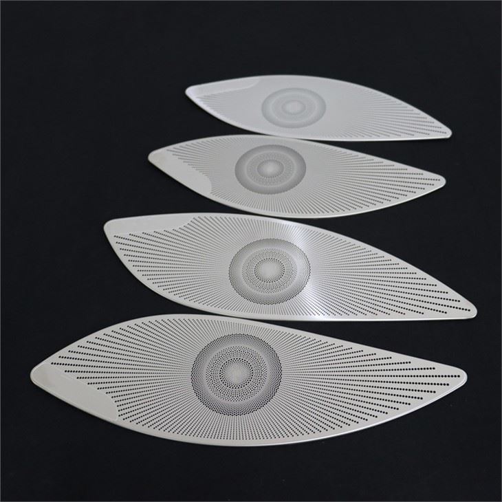 For Mercedes Benz S-class Stainless Steel Car Door Horn Cover Trim