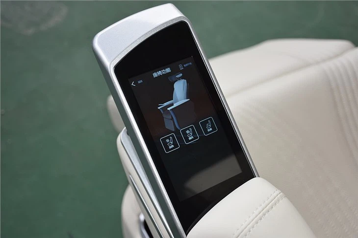 Optional retractable touch screen
