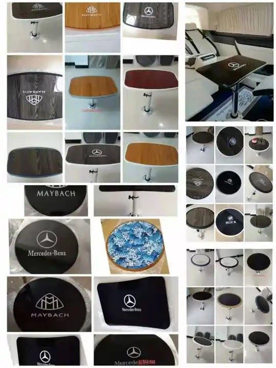 Customized Luxury Car Interior Accessories For Mercedes W447 Vclass Vito Console Table