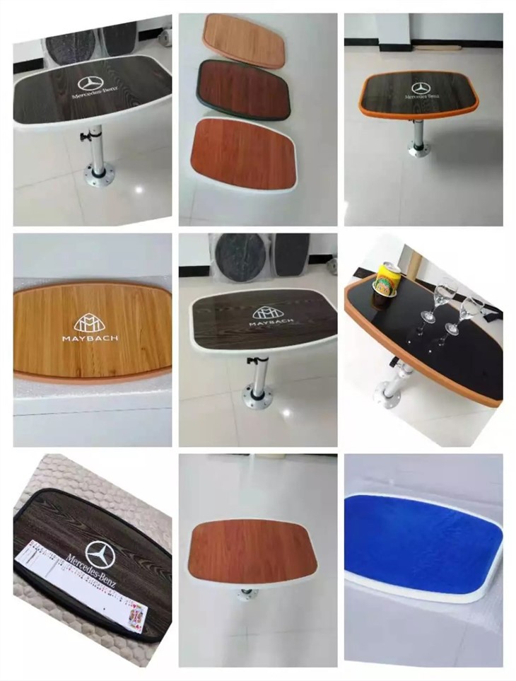 Customized Luxury Car Interior Accessories For Mercedes W447 Vclass Vito Console Table