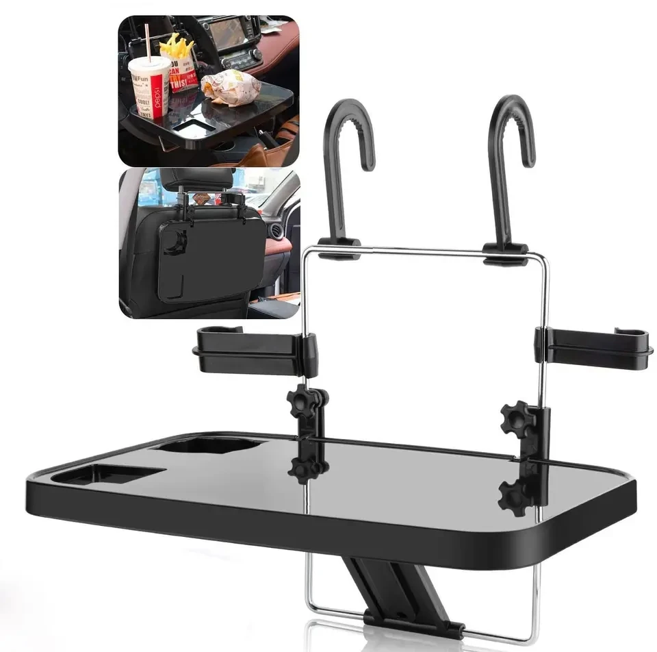 Folding Car Tray For Food And Snack