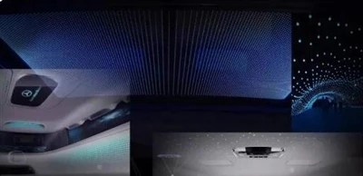 What role does the color of the car interior light play