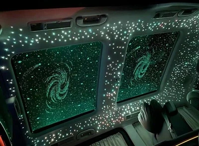 How to install car atmosphere lights？