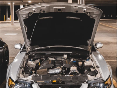 What are the lubrication methods for automobile engines?