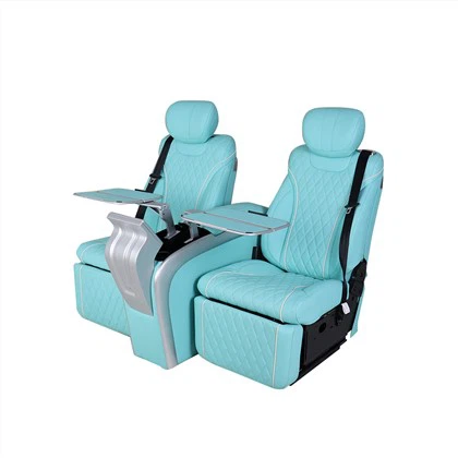 Luxury Car Seats And Central Armrest Console