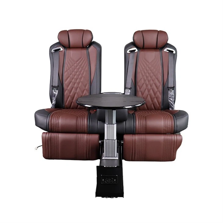 Upgraded Deluxe Double Van Seat With Tabletop