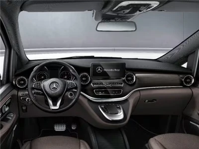 Mercedes-Benz V-Class sedan flexible interior design