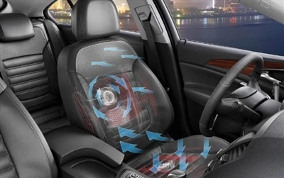 How does BMW seat ventilation work