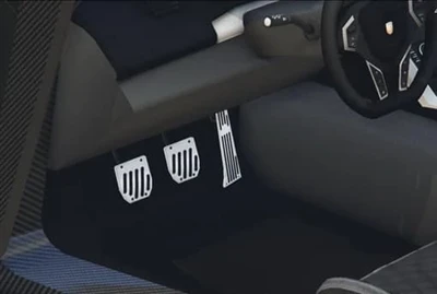 What are all 3 car pedals