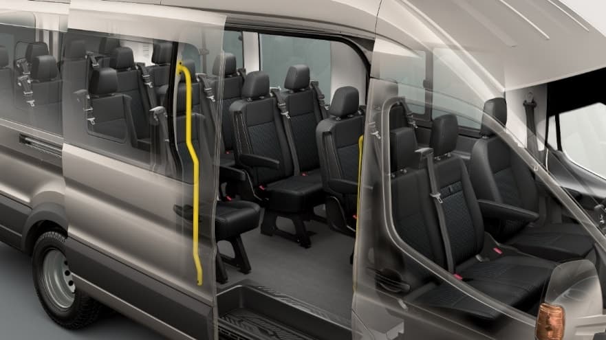 Do Ford Transits come with seats