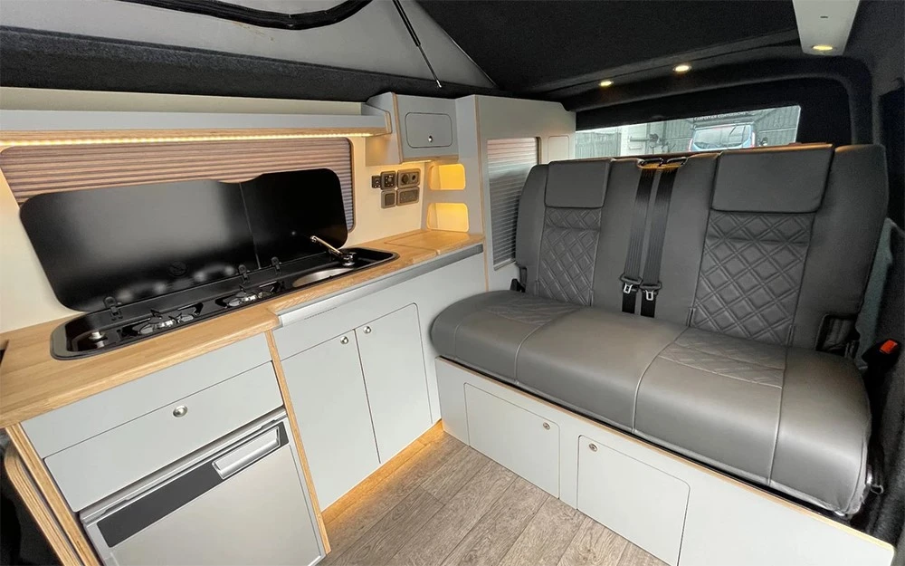 campervan bed seats