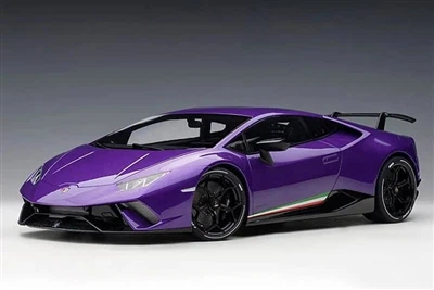 Lamborghini Huracan Performante Modified Blue-purple Wheels